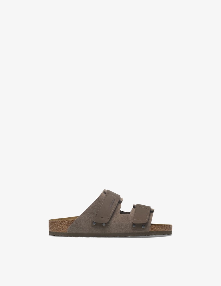 rinascente Birkenstock Suede double-strap sandals