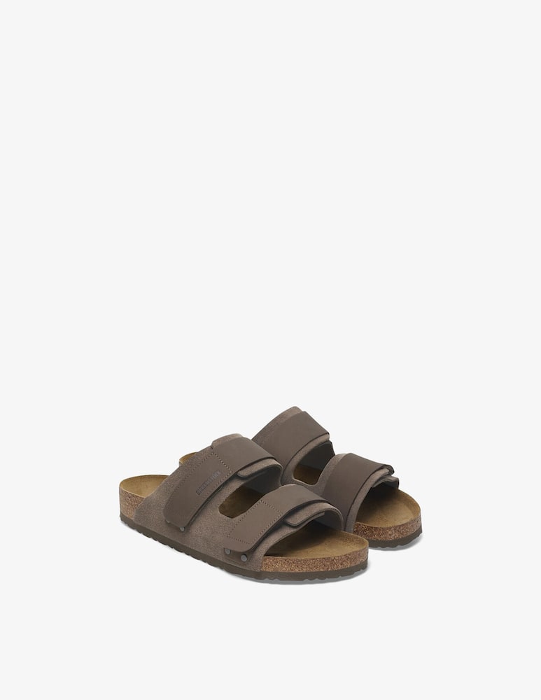 rinascente Birkenstock Suede double-strap sandals