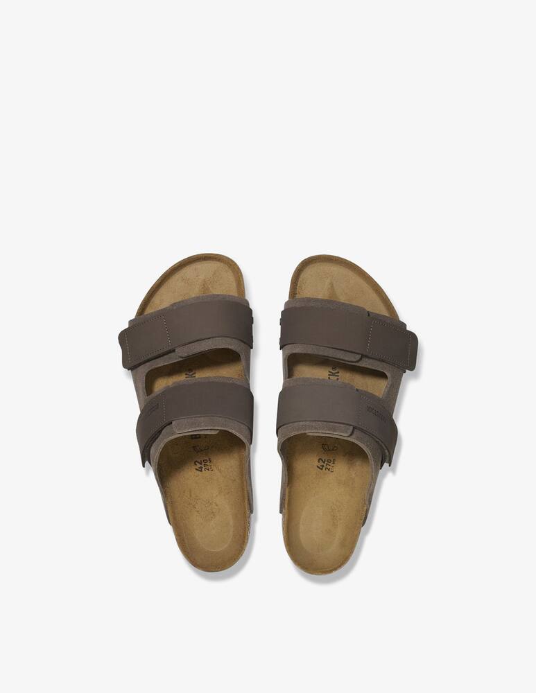 rinascente Birkenstock Suede double-strap sandals