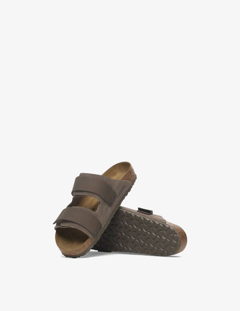 rinascente Birkenstock Suede double-strap sandals