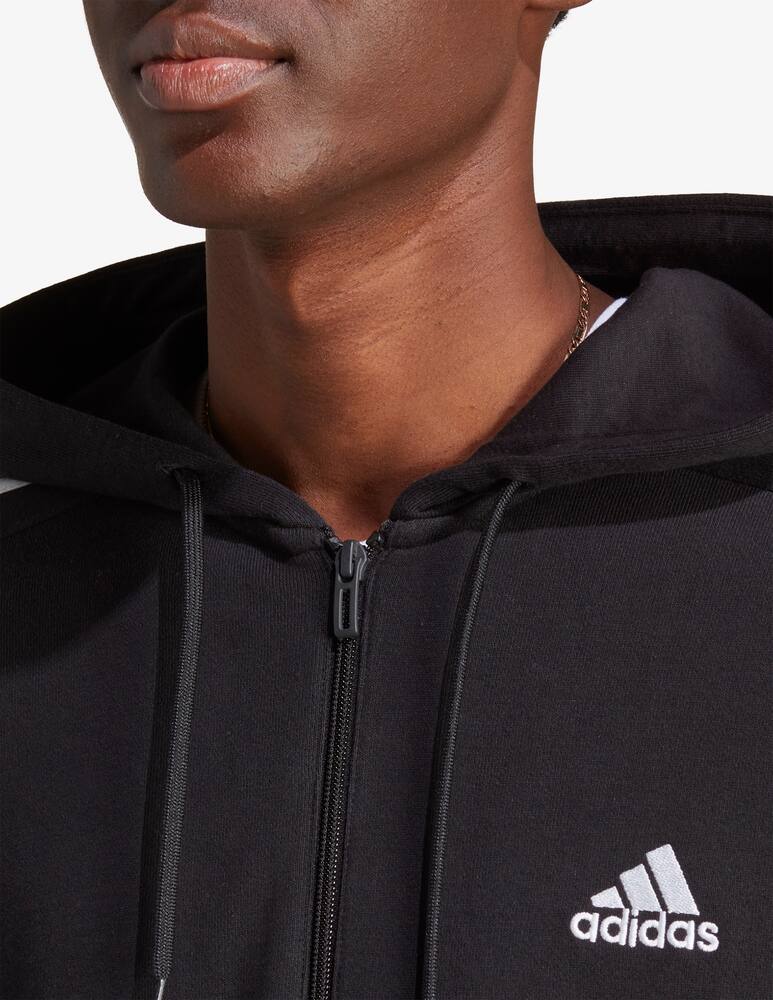 rinascente Adidas Performance Felpa con cappuccio 3 stripes 