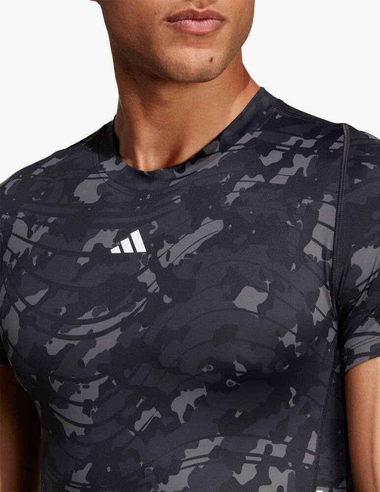 rinascente Adidas Performance Tech aeroready camo t-shirt