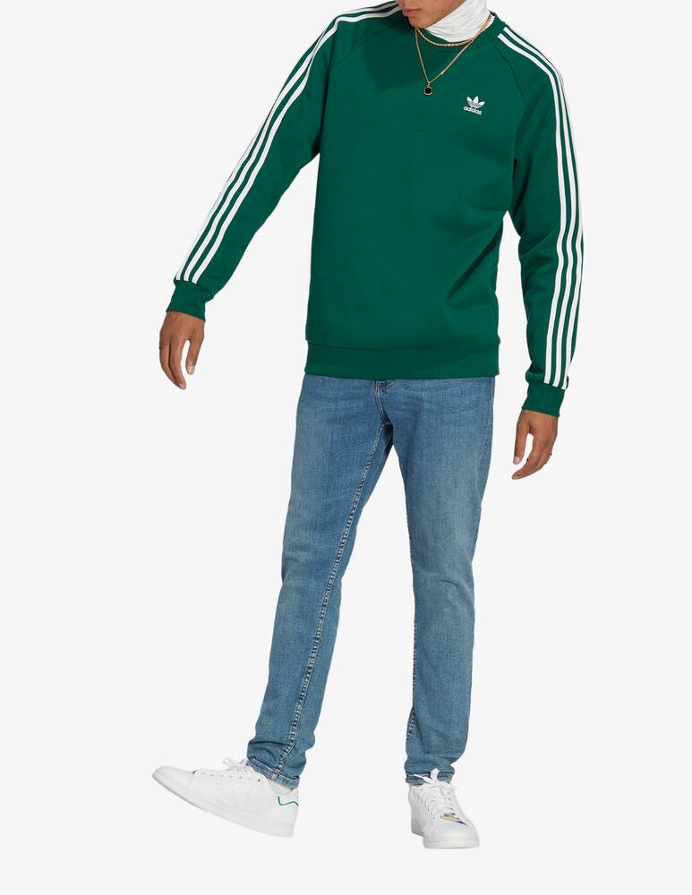 rinascente Adidas Originals Felpa girocollo 3 stripes 