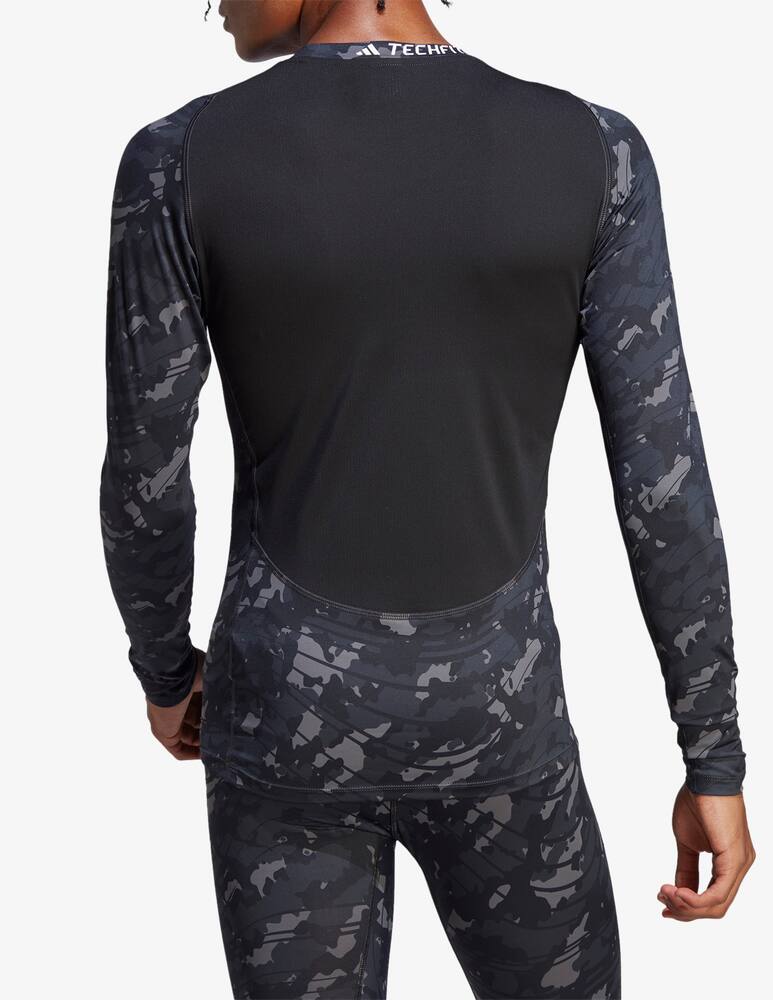 Adidas Performance Maglietta maniche lunghe tech aero camo - immagine 2 Adidas Performance Maglietta maniche lunghe tech aero camo - immagine 2