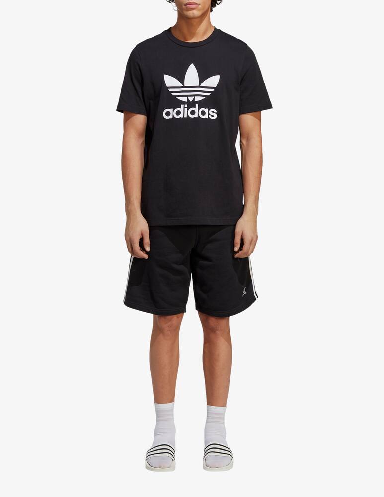 rinascente Adidas Originals 3 stripes fleece shorts 