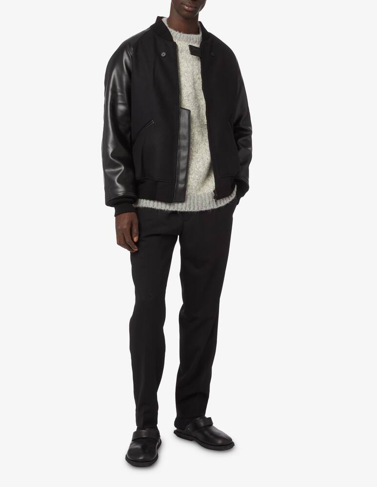 rinascente Adidas Y-3 Varsity bomber jacket - Black