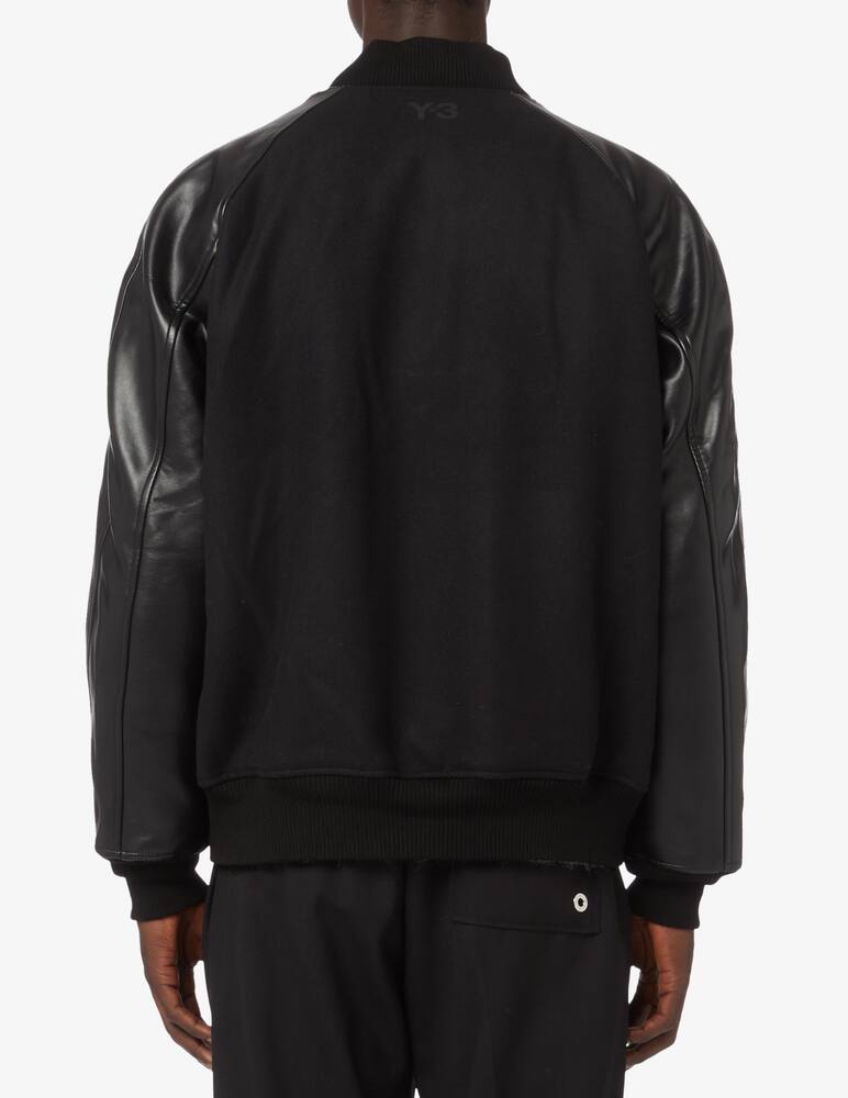 rinascente Adidas Y-3 Varsity bomber jacket - Black