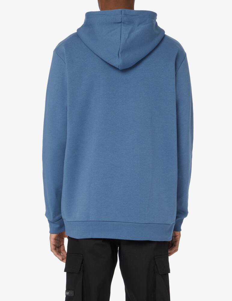 rinascente Adidas Originals Trefoil camo hoodie  - Blue