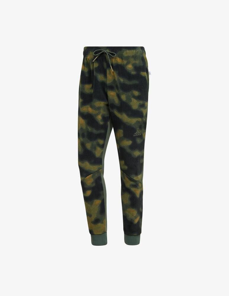 rinascente Adidas Performance Patterned pile pants - Green