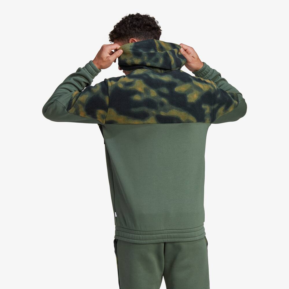 Adidas Performance Patterned pile jumper - Green - picture 2 Adidas Performance Patterned pile jumper - Green - picture 2