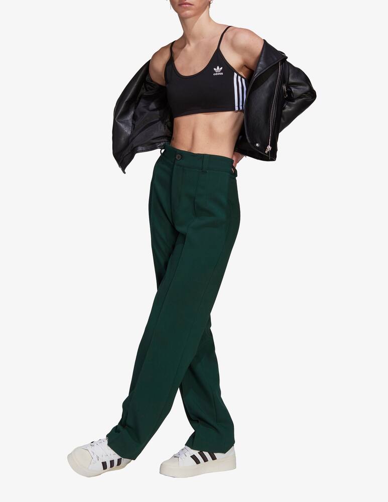 rinascente Adidas Originals Cotton blend sports bra - Black