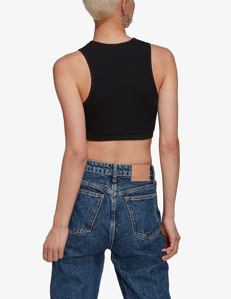 rinascente Adidas Originals Top sportivo aderente - Nero