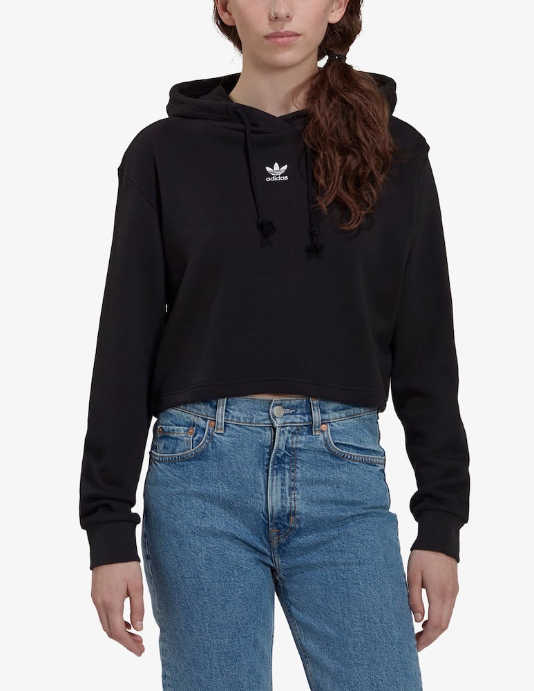 rinascente Adidas Originals Cotton sports hoodie - Black