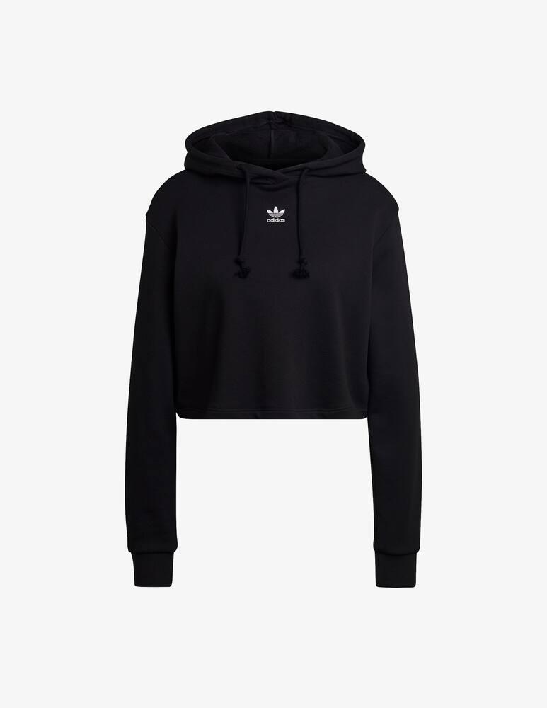 Adidas Originals Felpa sportiva con cappuccio in cotone - Nero - immagine 5 Adidas Originals Felpa sportiva con cappuccio in cotone - Nero - immagine 5