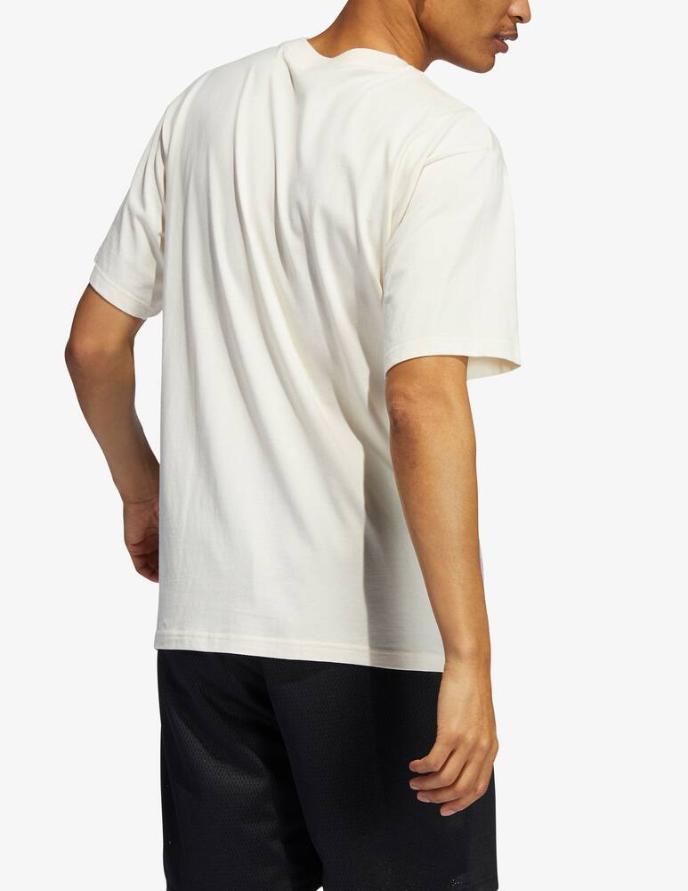 rinascente Adidas Originals Maglietta in cotone organico - Bianco