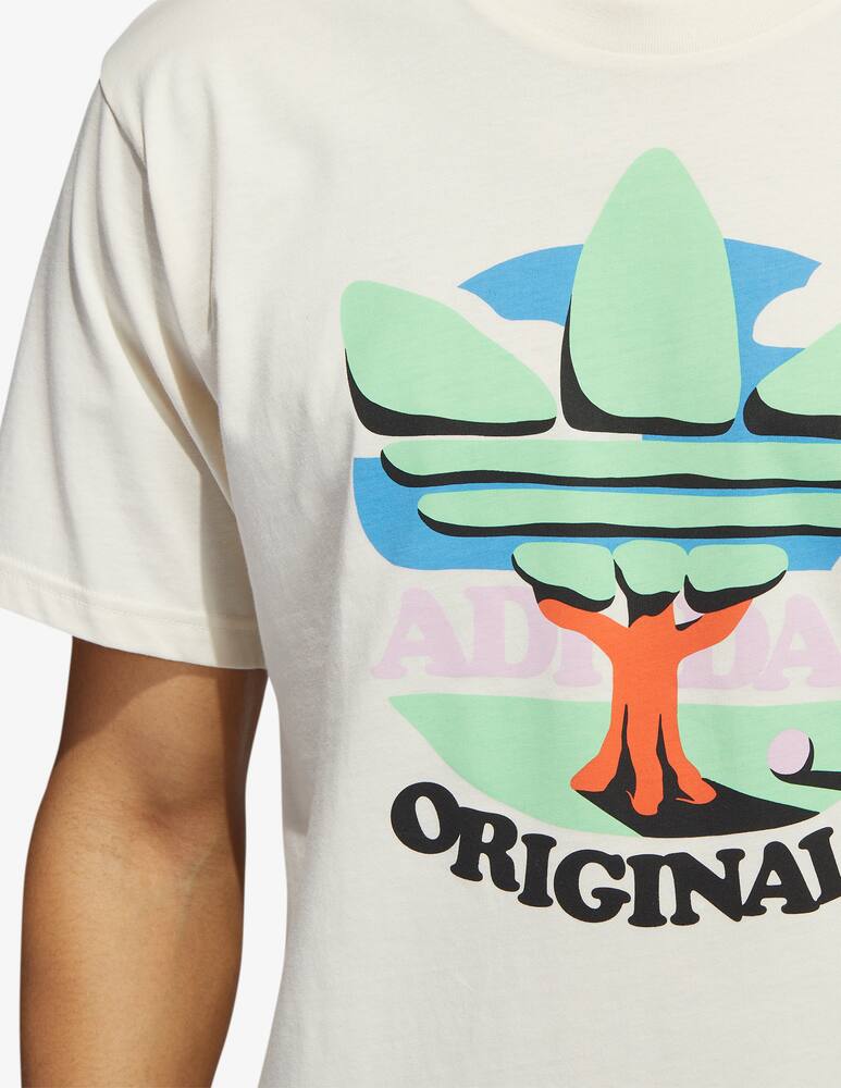 rinascente Adidas Originals Maglietta con logo - Bianco