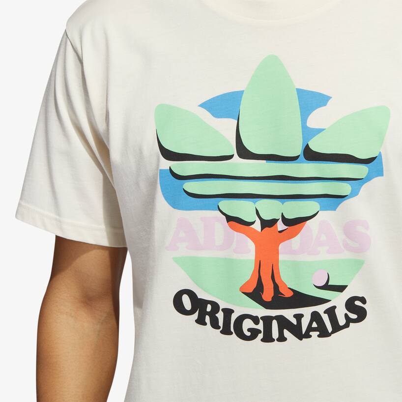 rinascente Adidas Originals Maglietta con logo - Bianco