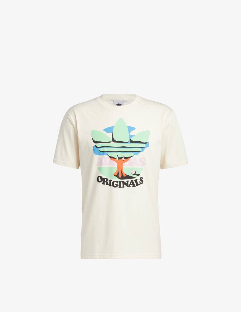 rinascente Adidas Originals Maglietta con logo - Bianco