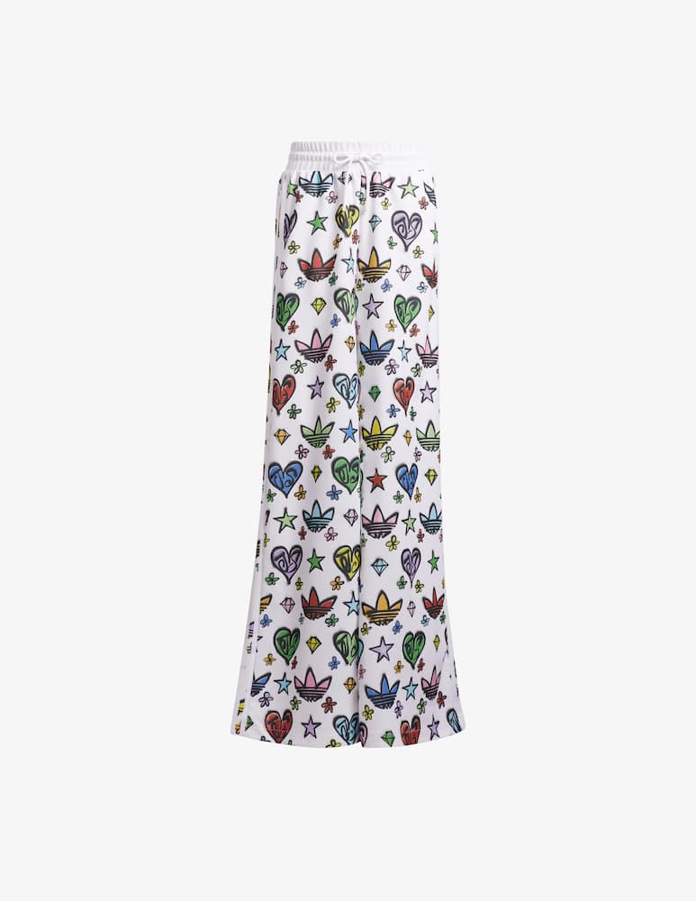 rinascente Adidas Originals Jeremy Scott Monogram  trousers - White