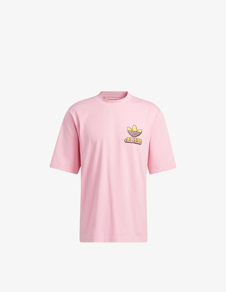 Adidas Originals Maglia a maniche lunghe in cotone Jeremy Scott - Rosa - immagine 4 Adidas Originals Maglia a maniche lunghe in cotone Jeremy Scott - Rosa - immagine 4