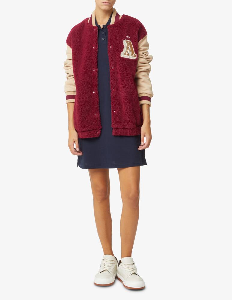 rinascente Adidas Originals Giacca in cotone Varsity - Rosso