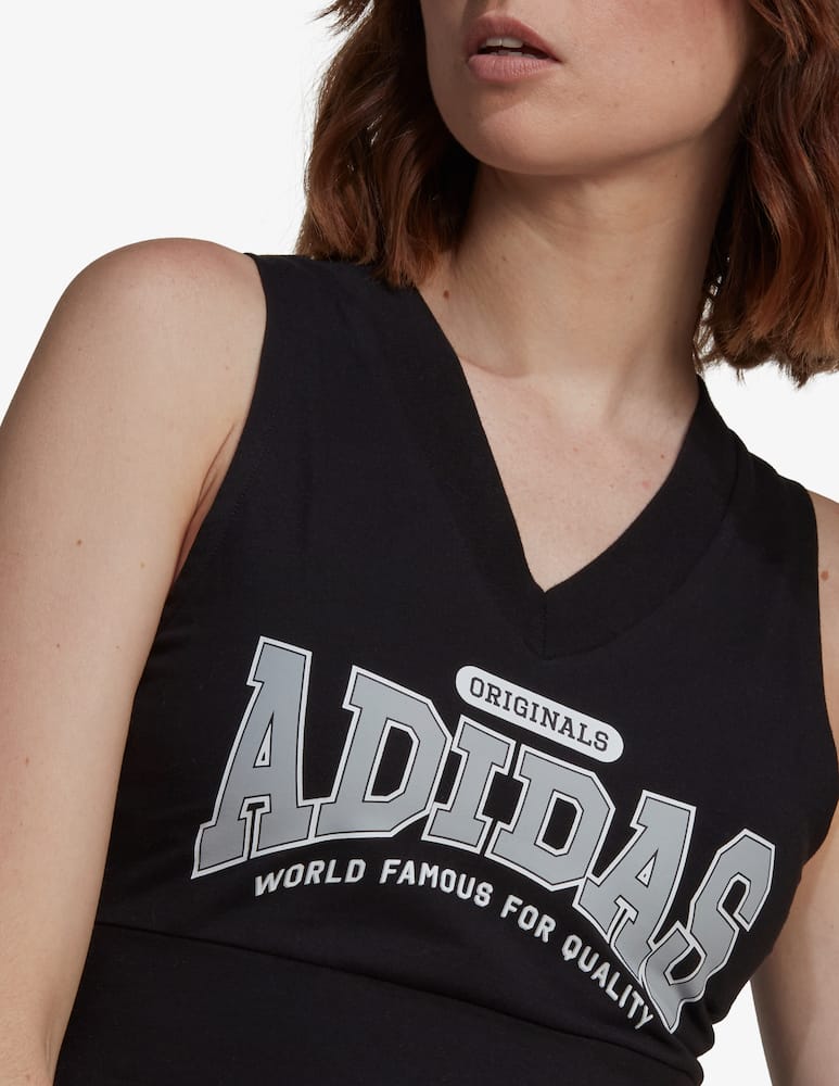 rinascente Adidas Originals Top crop sportivo Class of 72 - Nero