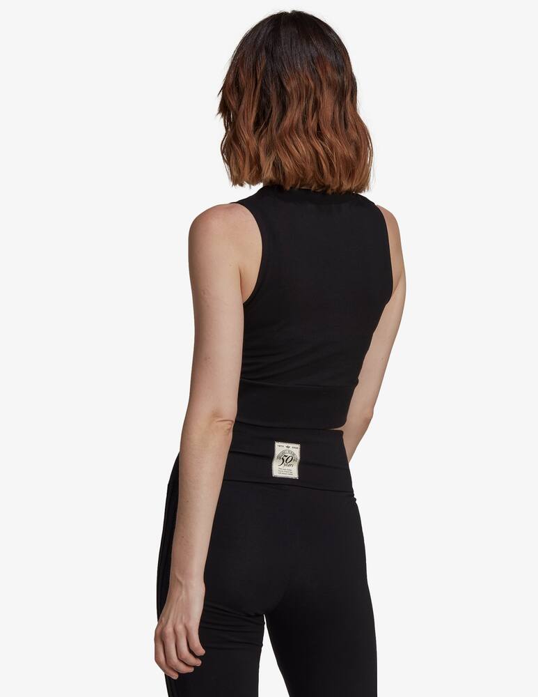 rinascente Adidas Originals Top crop sportivo Class of 72 - Nero