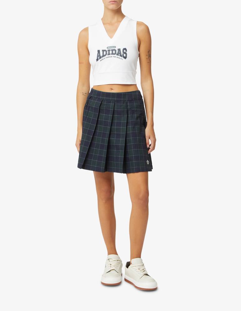 rinascente Adidas Originals Class of 72sports top crop - White