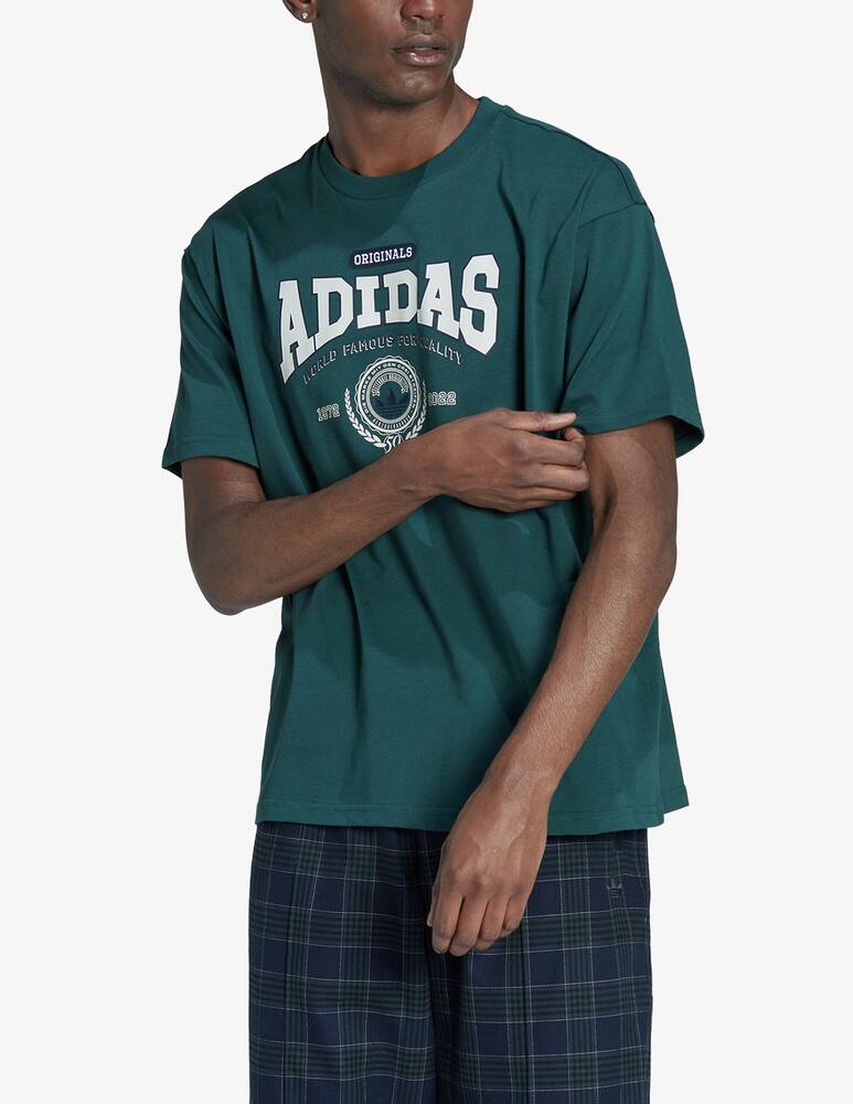 Adidas Originals T-shirt in cotone Mingre - Verde - immagine 1 Adidas Originals T-shirt in cotone Mingre - Verde - immagine 1