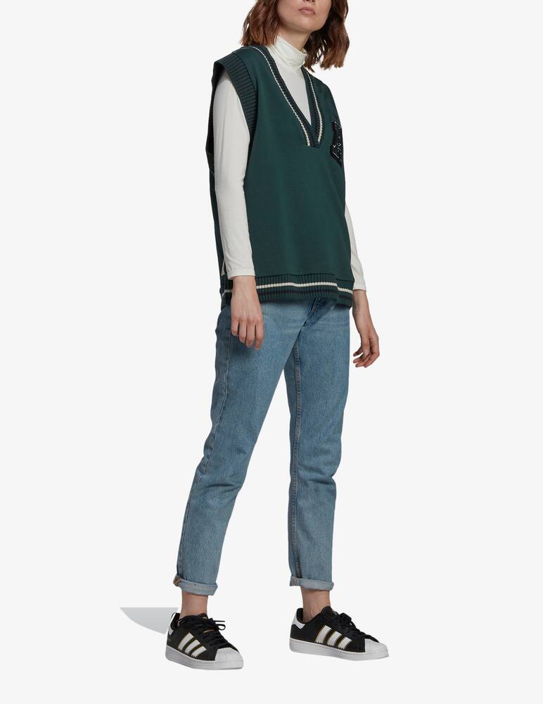 rinascente Adidas Originals Gilet in cotone - Verde