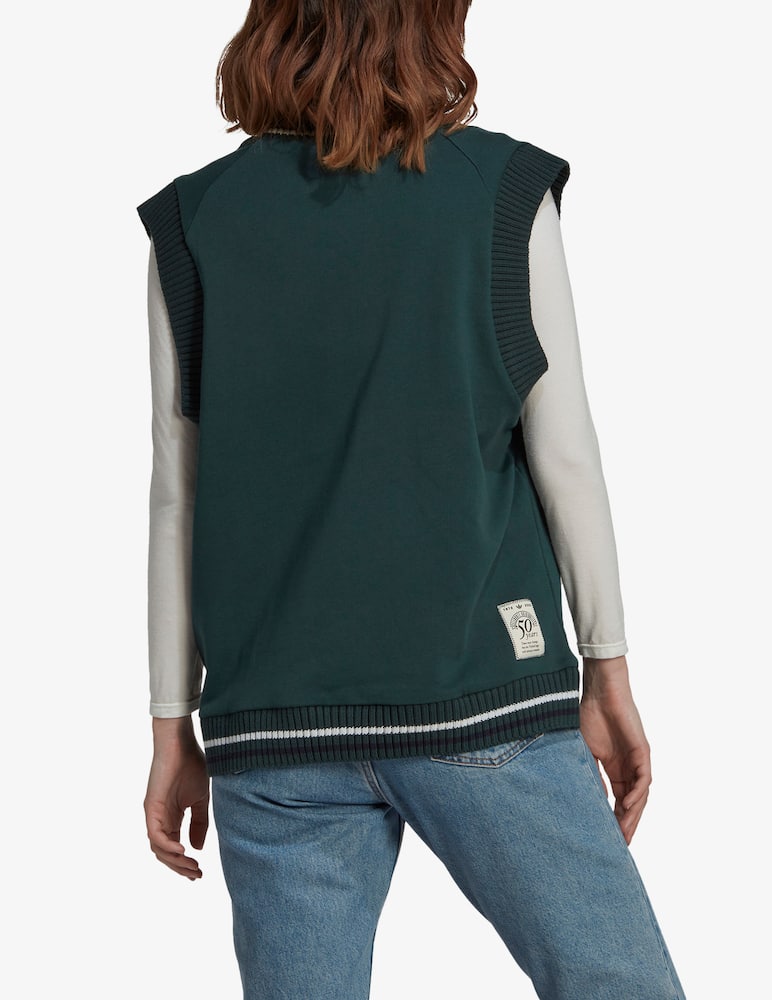 rinascente Adidas Originals Gilet in cotone - Verde