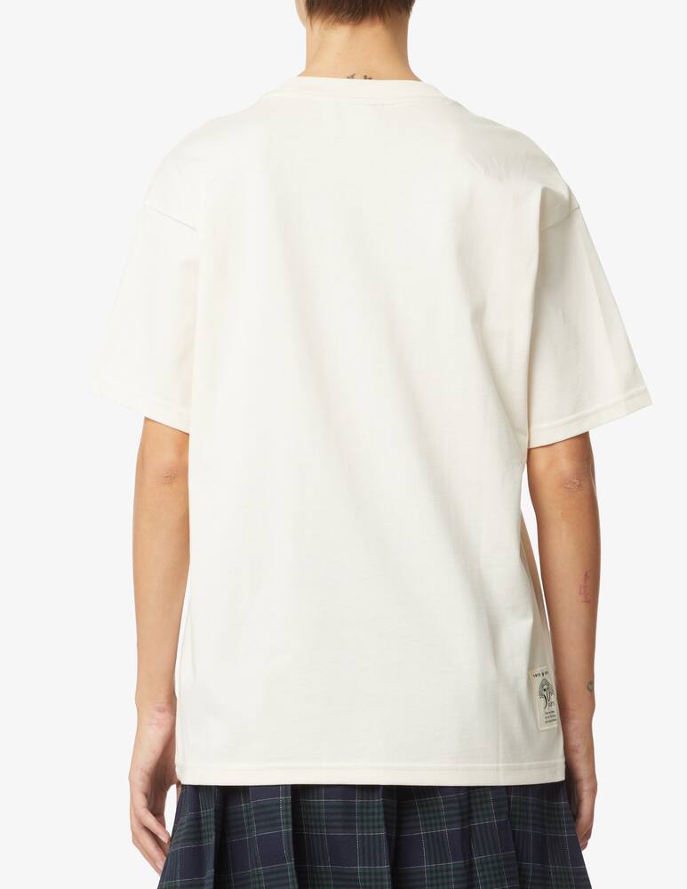 rinascente Adidas Originals Long sleeved cotton tee - White