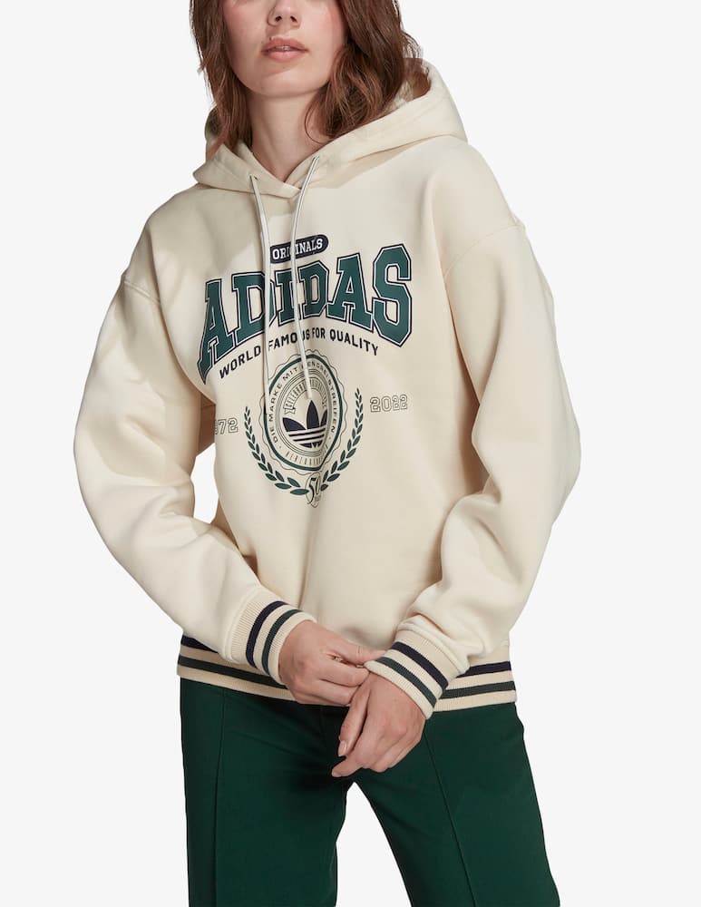 Adidas Originals Cotton hoodie - White - picture 1 Adidas Originals Cotton hoodie - White - picture 1
