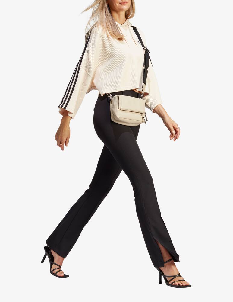 rinascente Adidas Originals Felpa crop in cotone