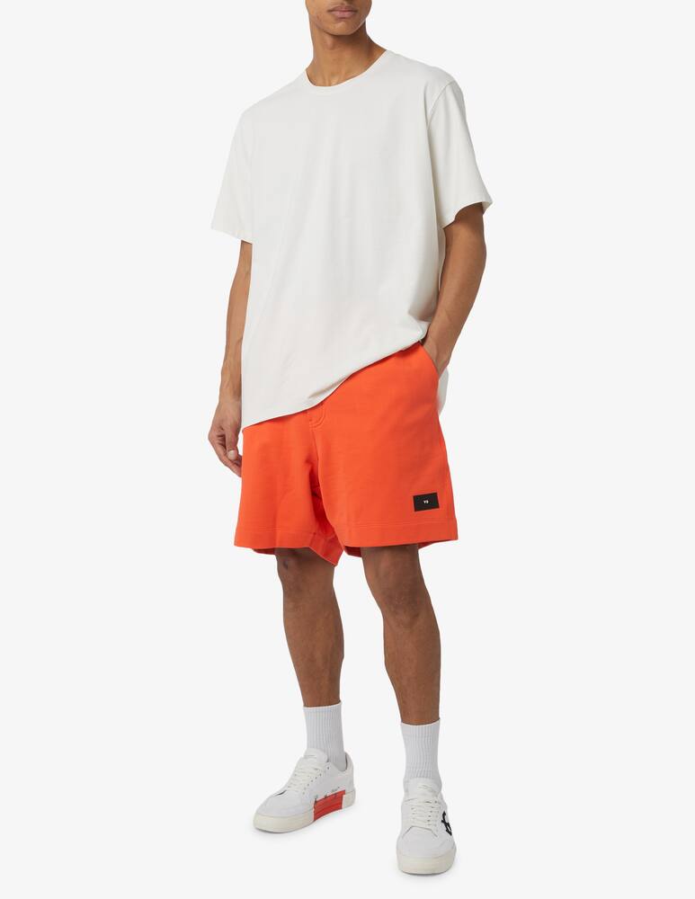 rinascente Adidas Y-3 Shorts in felpa con logo regular fit 