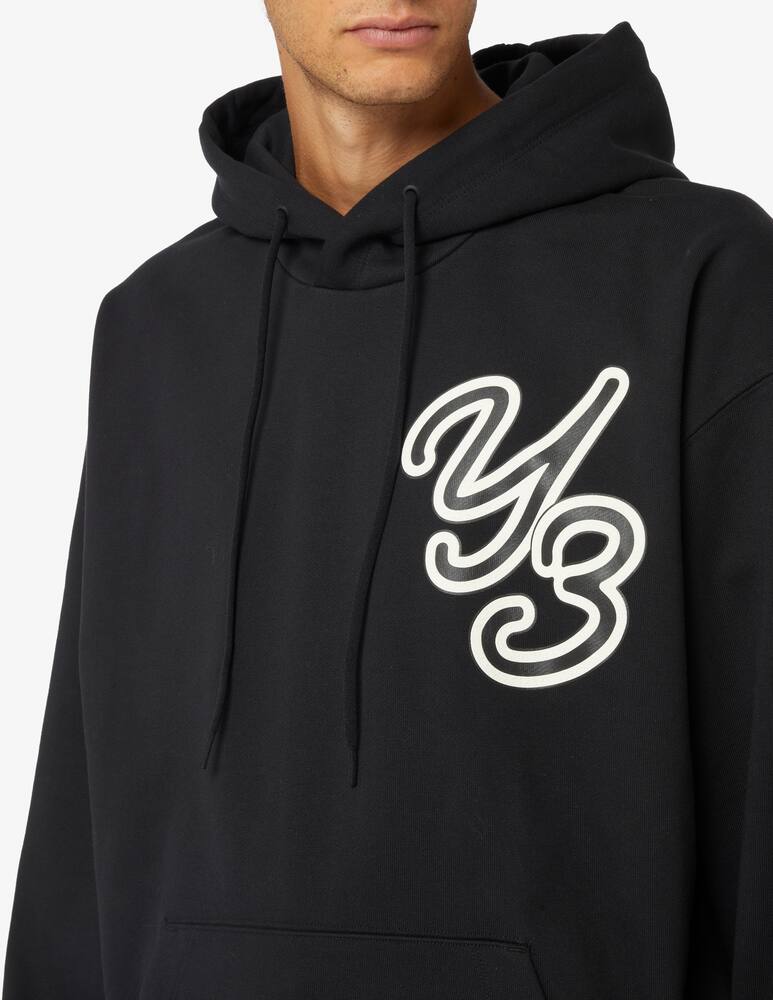 rinascente Adidas Y-3 Felpa con cappuccio in cotone organico