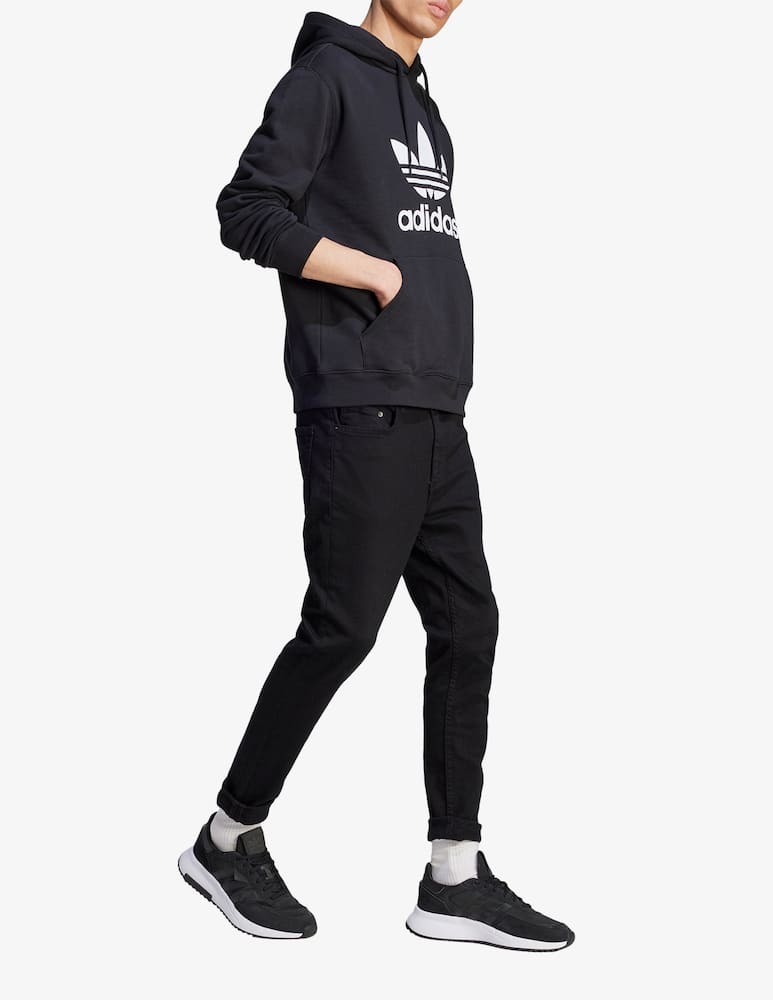 rinascente Adidas Originals Trefoil logo hoodie