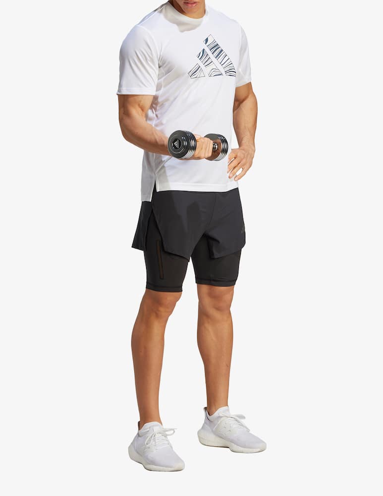 rinascente Adidas Performance Hiit 2in1 shorts