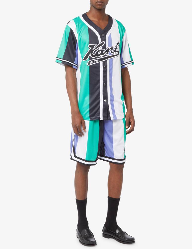 rinascente Kani Varsity stripes shorts