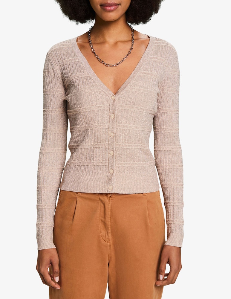 ESPRIT Lurex cardigan - picture 1 ESPRIT Lurex cardigan - picture 1