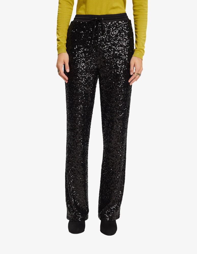 ESPRIT Pantaloni con paillettes - immagine 1 ESPRIT Pantaloni con paillettes - immagine 1
