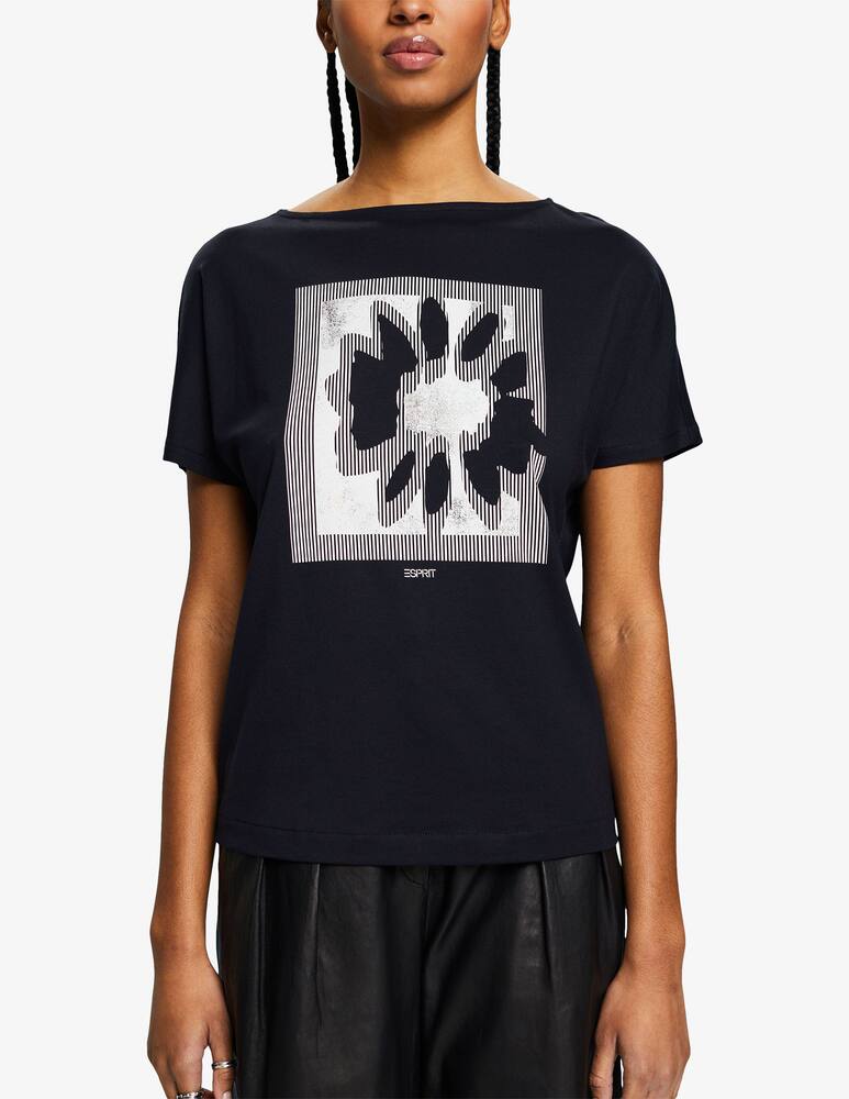 ESPRIT T-shirt in misto modal - immagine 1 ESPRIT T-shirt in misto modal - immagine 1