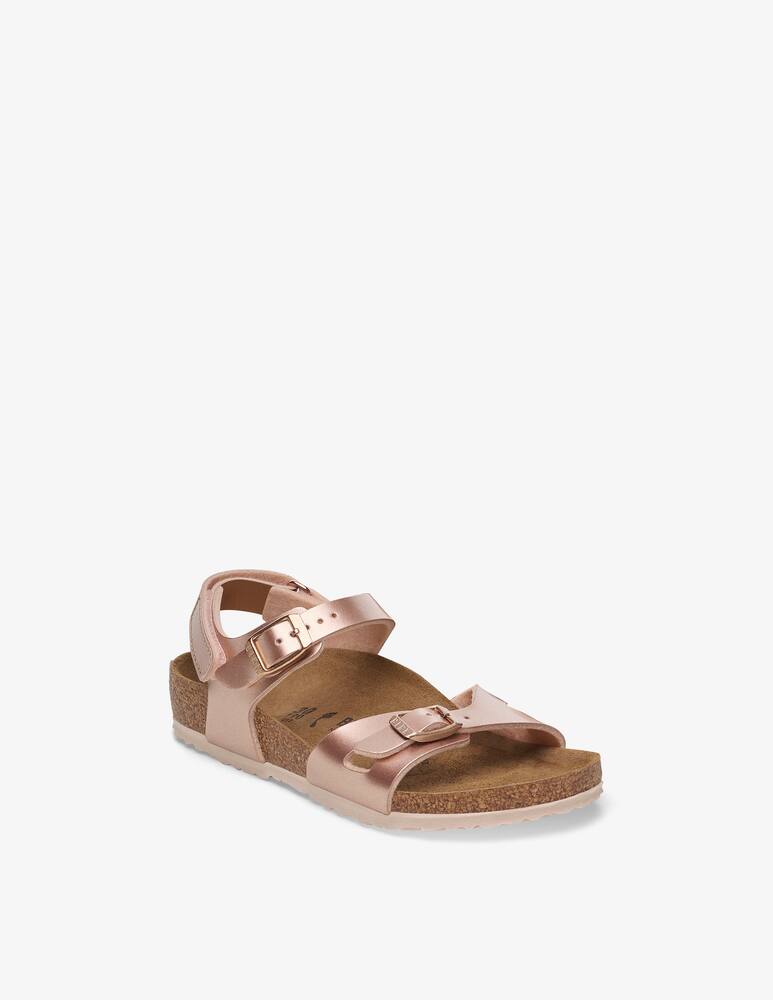 rinascente Birkenstock Rio metallic sandals
