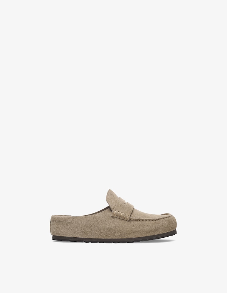 Birkenstock Sabot in suede Naples - immagine 1 Birkenstock Sabot in suede Naples - immagine 1