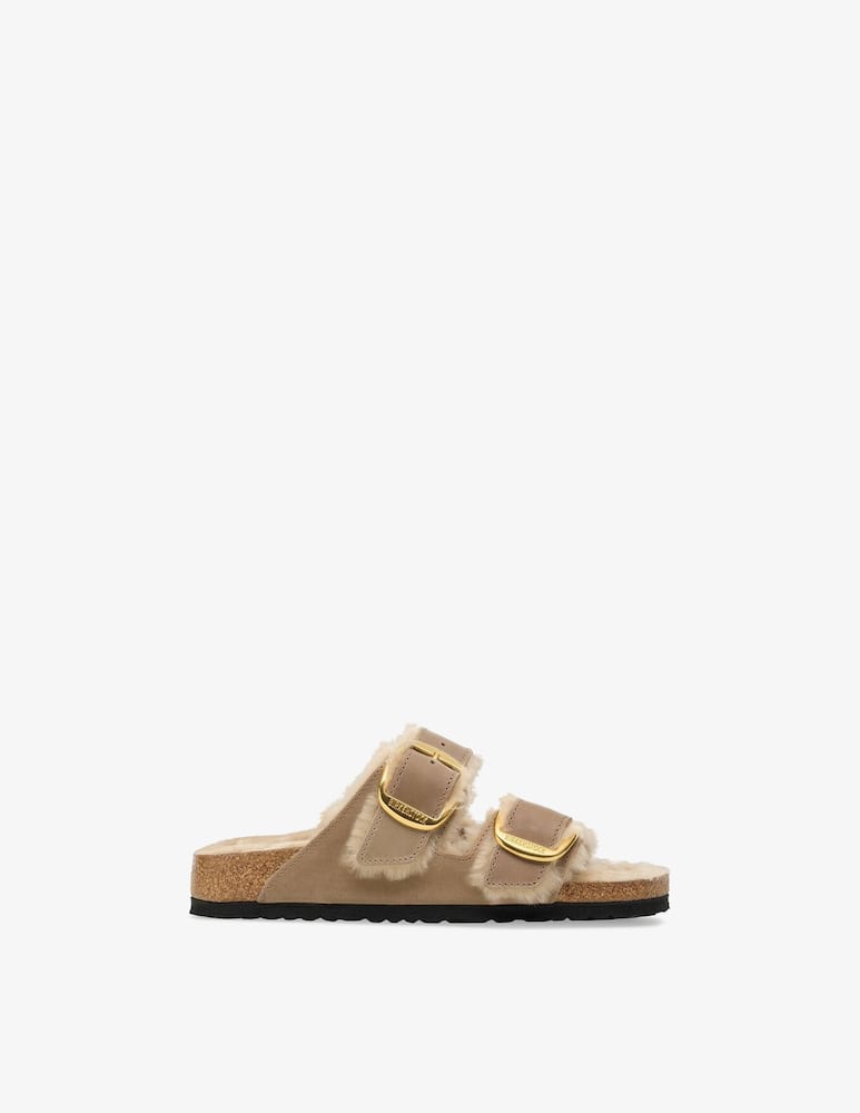rinascente Birkenstock Arizona shearling flats