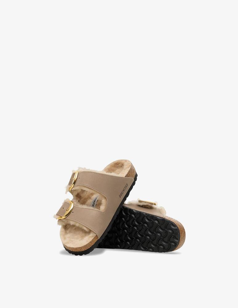 rinascente Birkenstock Arizona shearling flats