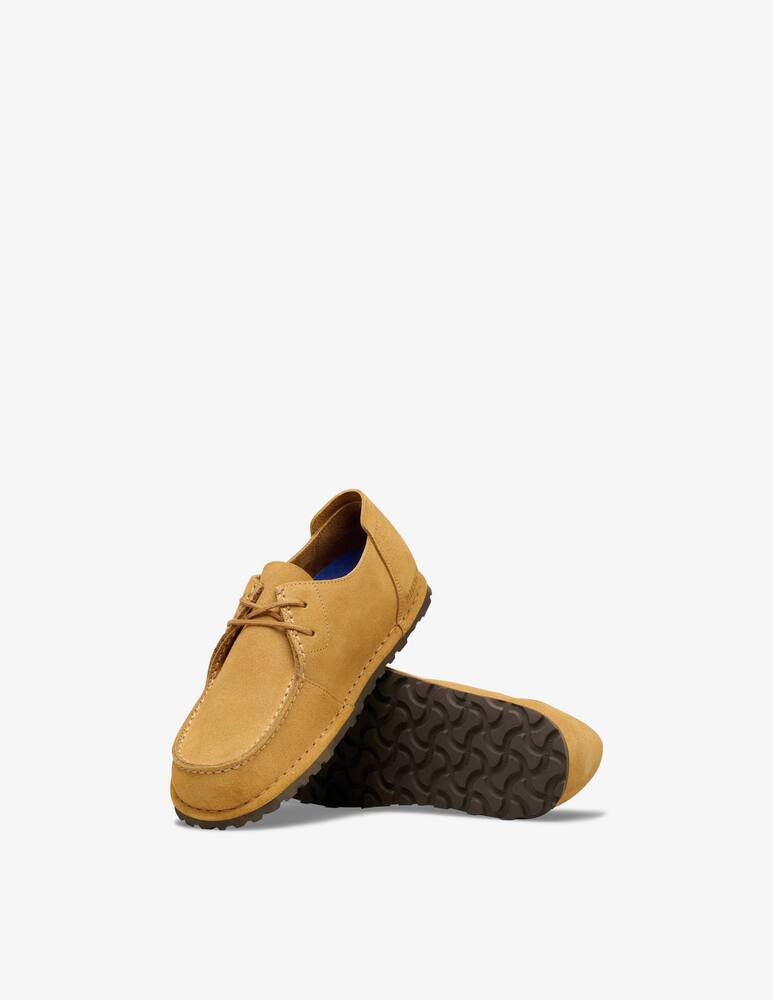 rinascente Birkenstock Utti suede lace-up shoes