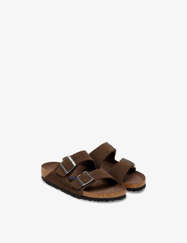 rinascente Birkenstock Arizona suede leather sandals