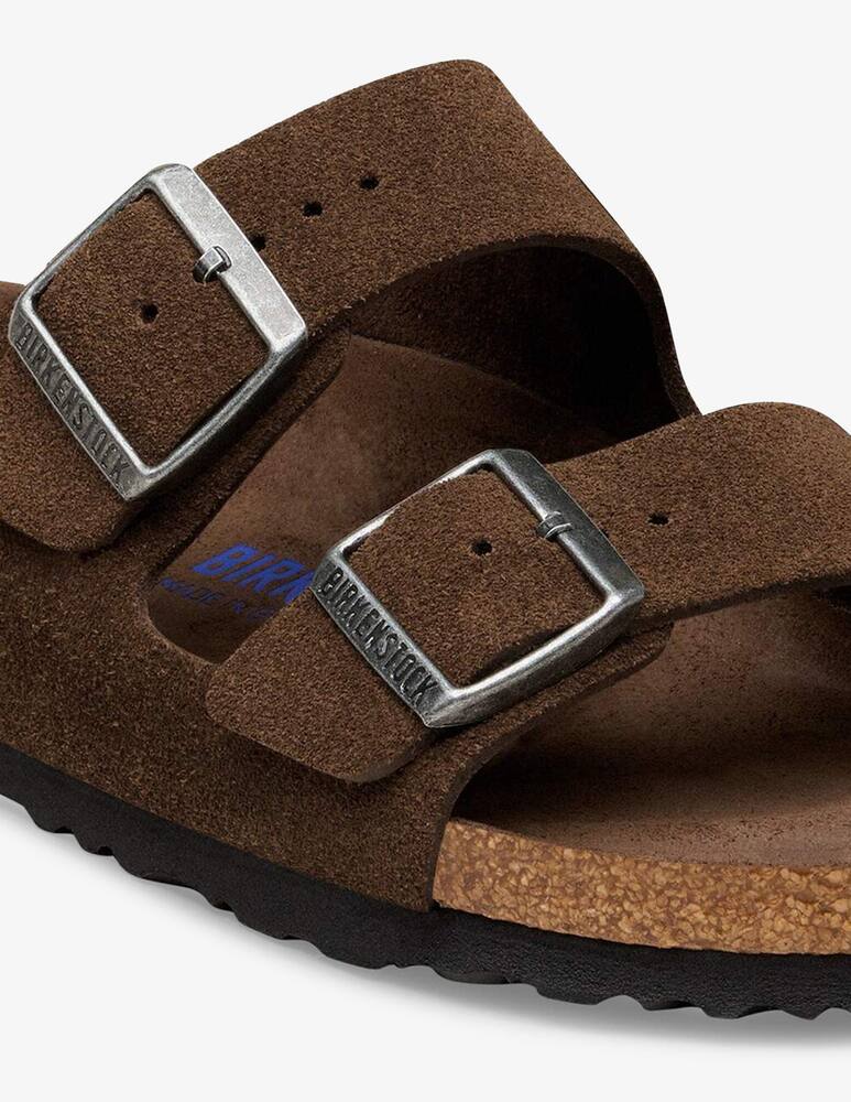 rinascente Birkenstock Arizona suede leather sandals