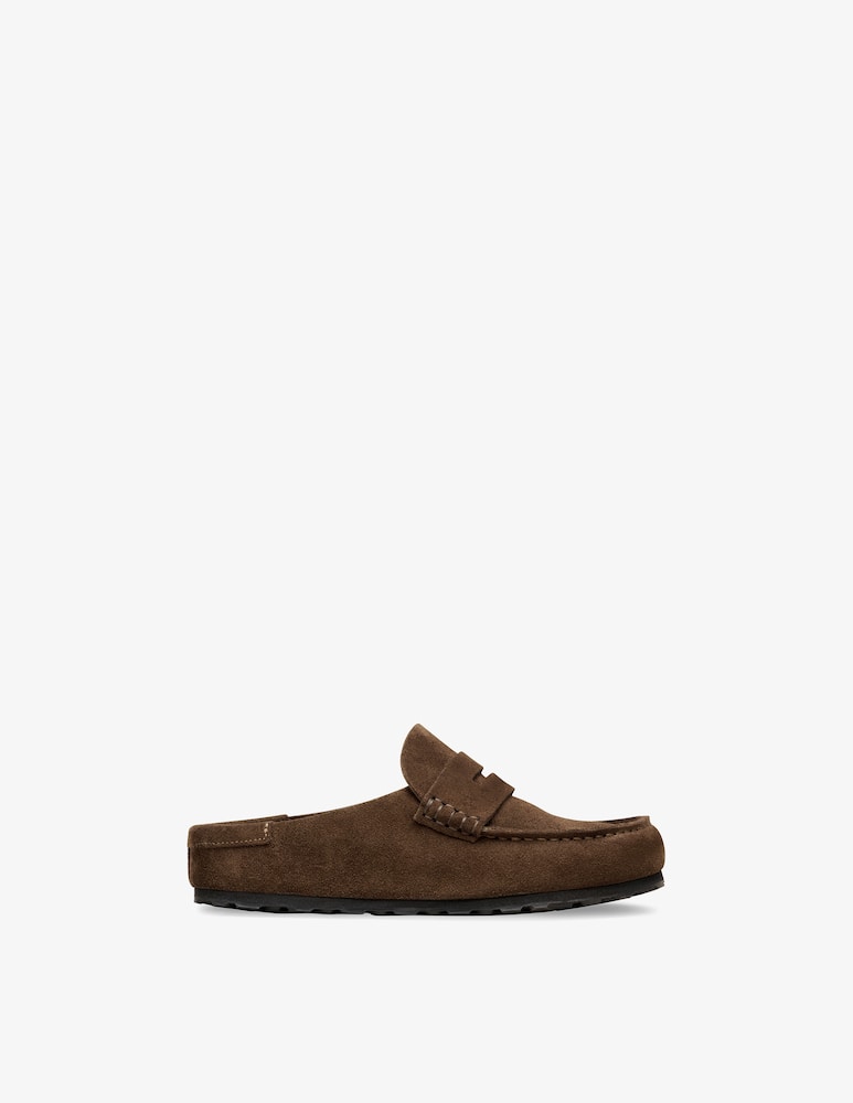 Birkenstock Sabot in suede Naples - immagine 1 Birkenstock Sabot in suede Naples - immagine 1